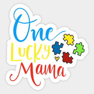 Autism mama Sticker